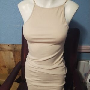 Beige Midi Casual Forever 21 Dress